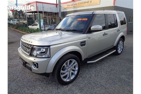 Gold 2017 Land Rover Discovery Wagon TD6 HSE Luxury
