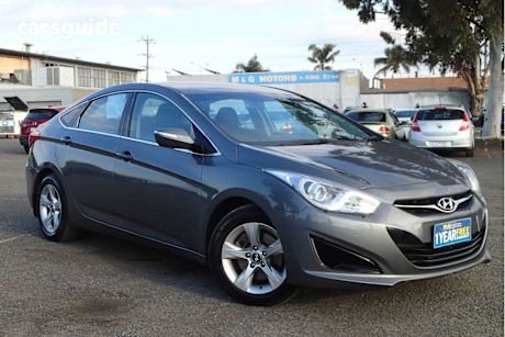 Grey 2014 Hyundai I40 Sedan Active