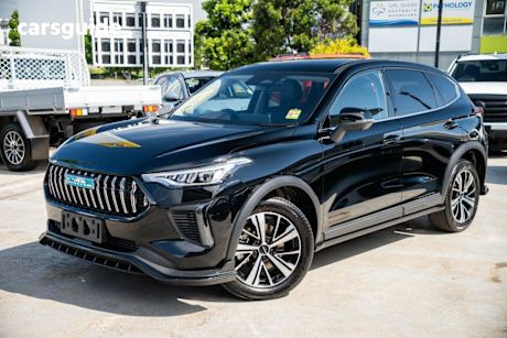 Black 2025 GWM Haval Jolion Wagon LUX Hybrid