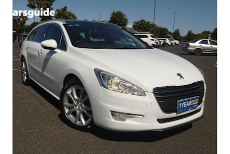 White 2013 Peugeot 508 Wagon Allure Touring 1.6T