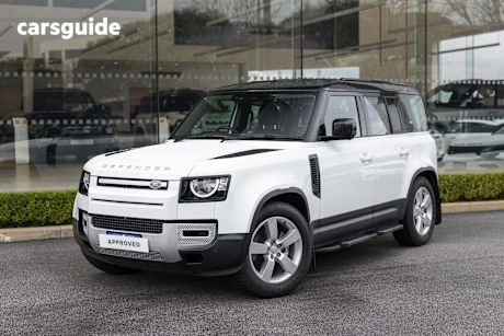 White 2024 Land Rover Defender Wagon 110 P300 S (221KW)
