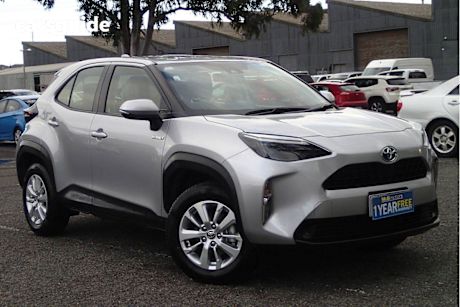 Silver 2022 Toyota Yaris Cross Wagon GX Hybrid