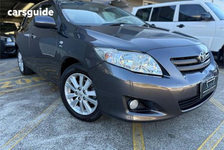 Grey 2007 Toyota Corolla Sedan Conquest