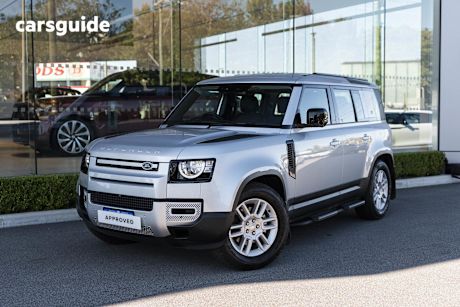Silver 2024 Land Rover Defender Wagon 110 P300 S (221KW)