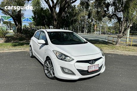White 2012 Hyundai I30 Hatchback Active