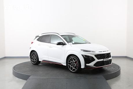 White 2022 Hyundai Kona Wagon N Premium