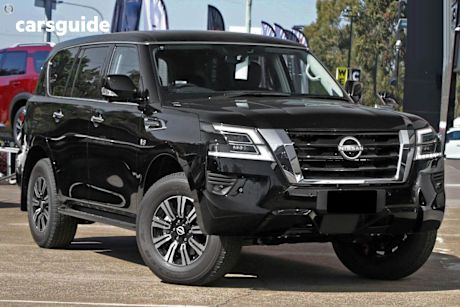 Black 2025 Nissan Patrol Wagon TI 4X4