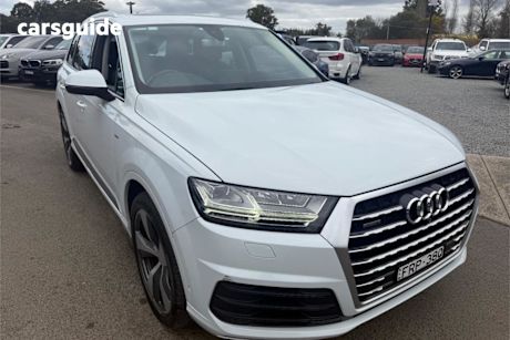 White 2015 Audi Q7 Wagon 3.0 TDI Quattro
