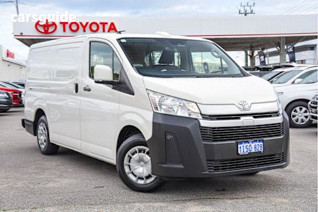 White 2021 Toyota Hiace Commercial R