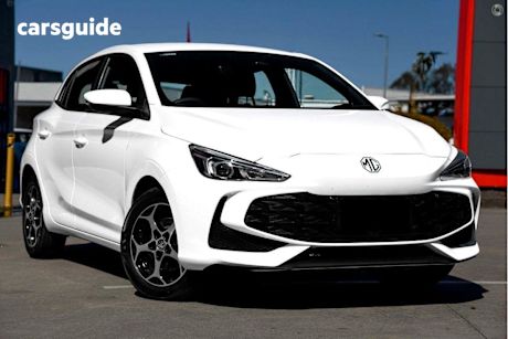 White 2025 MG MG3 Hatch EXCITE F