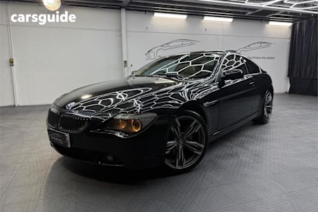Black 2007 BMW 650CI Coupe