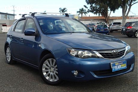 Blue 2007 Subaru Impreza Hatchback RX (awd)