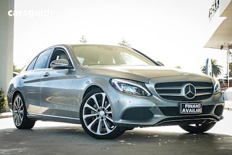Grey 2016 Mercedes-Benz C250 Sedan