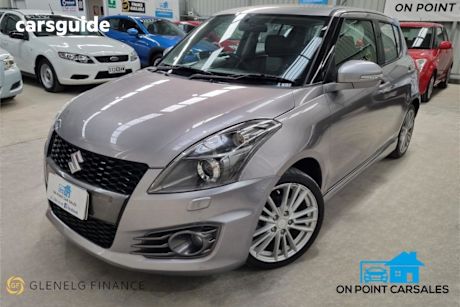 Silver 2012 Suzuki Swift Hatchback Sport