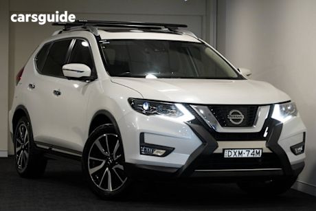White 2018 Nissan X-Trail Wagon TI (4WD)