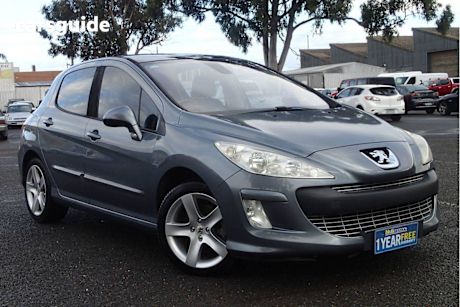 Grey 2008 Peugeot 308 Hatchback XSE HDI