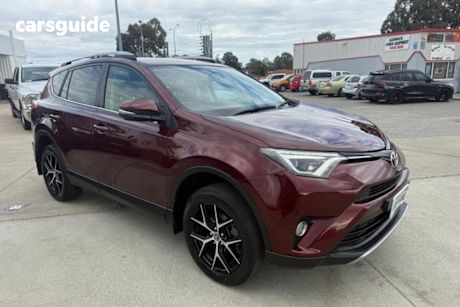 Red 2017 Toyota RAV4 Wagon GXL (4X4)