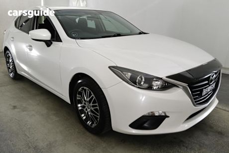 White 2014 Mazda 3 Hatchback NEO