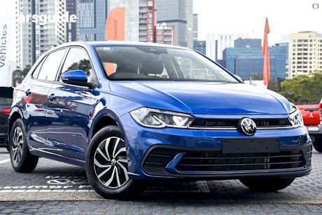 Blue 2025 Volkswagen Polo Hatch 85TSI LIFE F