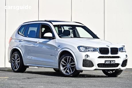 White 2015 BMW X3 Wagon Xdrive 20D