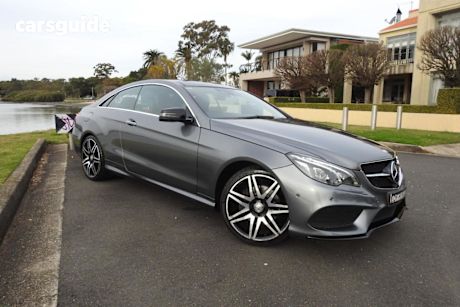 Grey 2016 Mercedes-Benz E250 Coupe