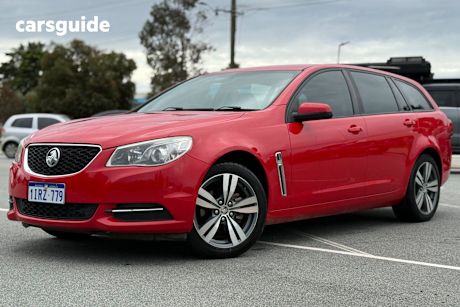 Red 2016 Holden Commodore Wagon VF Series II Evoke Sportwagon 5dr Spts Auto 6sp 3.0i [MY16]
