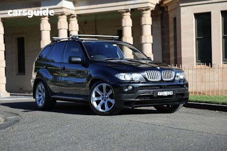Black 2005 BMW X5 Wagon 4.8is E53