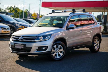 Silver 2013 Volkswagen Tiguan Wagon 132 TSI Pacific