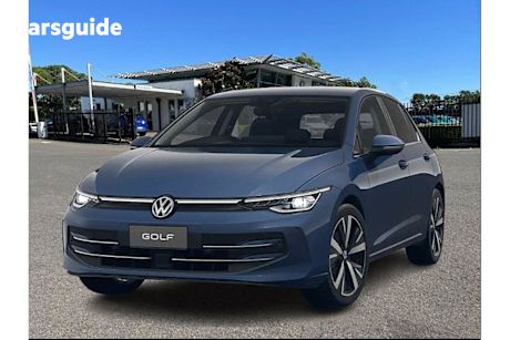 Blue 2025 Volkswagen Golf Hatchback Style