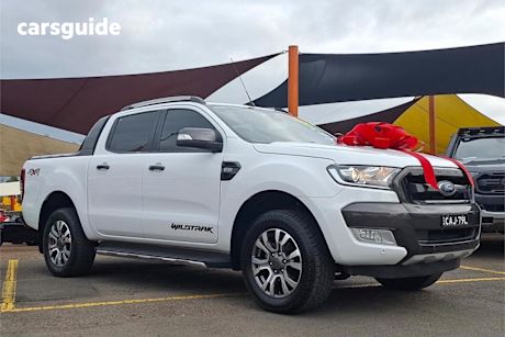 White 2018 Ford Ranger Dual Cab Pick-up Wildtrak 3.2 (4X4)