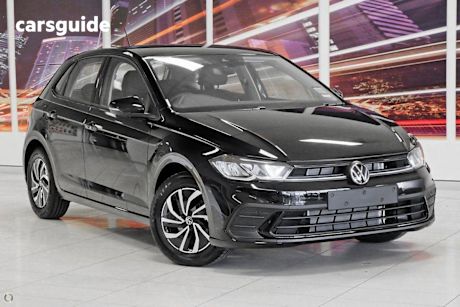 Black 2025 Volkswagen Polo Hatch 85TSI LIFE F