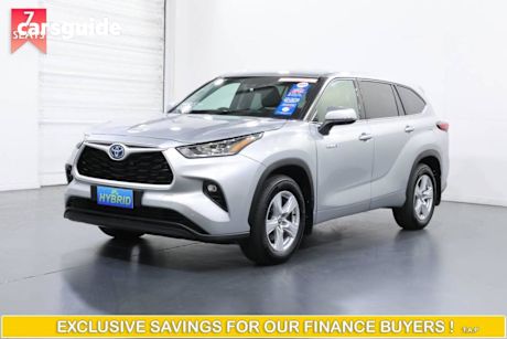 Silver 2022 Toyota Kluger Wagon GX Hybrid AWD