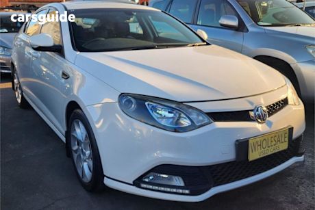 White 2016 MG MG6 Hatch GT TSE
