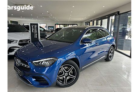 Blue 2024 Mercedes-Benz GLA-Class Wagon GLA250 4WD