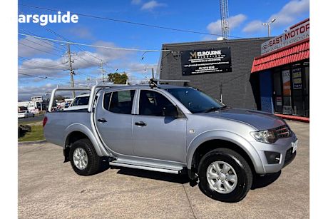 Silver 2014 Mitsubishi Triton Ute Tray GLX 4X4