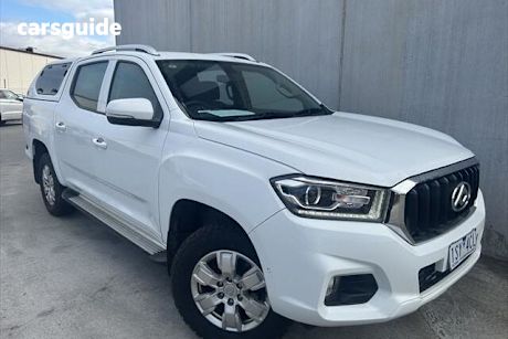 White 2021 LDV T60 Double Cab Utility PRO (4X4)