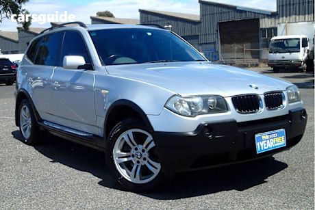 Silver 2004 BMW X3 Wagon 2.5I
