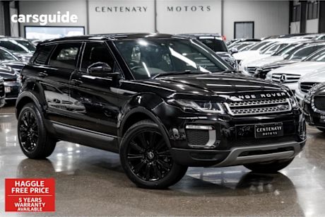 Black 2017 Land Rover Range Rover Evoque Wagon TD4 150 SE