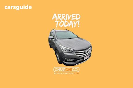 Silver 2016 Hyundai Santa FE Wagon Elite Crdi (4X4)