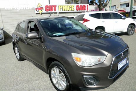 Brown 2014 Mitsubishi ASX Wagon (2WD)