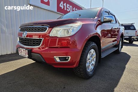 Red 2013 Holden Colorado Crew Cab Pickup LTZ (4X4)