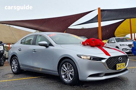 Silver 2020 Mazda 3 Sedan G20 Pure