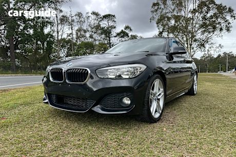 Black 2015 BMW 118I Hatchback Sport Line