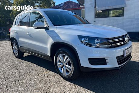 White 2014 Volkswagen Tiguan Wagon 118 TSI (4X2)
