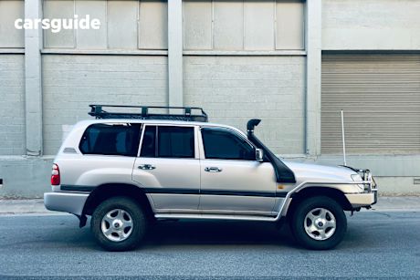 Silver 2004 Toyota Landcruiser Wagon GXL (4X4)