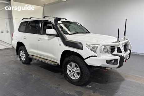 White 2011 Toyota Landcruiser Wagon GXL (4X4)