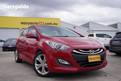 Red 2012 Hyundai I30 Hatchback Premium