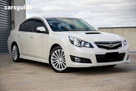 White 2012 Subaru Liberty Sedan 2.5I GT Premium