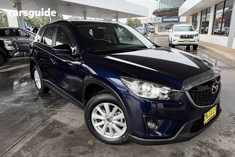 Blue 2012 Mazda CX-5 Wagon Maxx Sport (4X4)