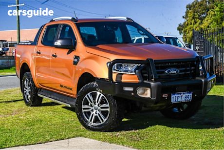 Orange 2021 Ford Ranger OtherCar WILDTRAK 4X4